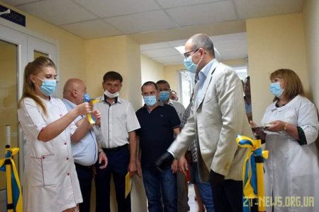 В Овручі відкрили відремонтоване дитяче відділення міської лікарні