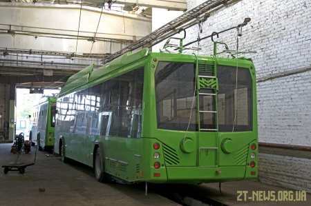 До Житомира вже приїхали 4 з 50 нових тролейбусів