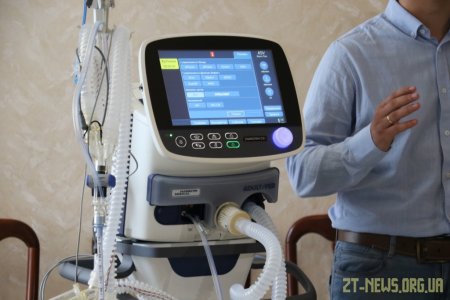 Для житомирських лікарень придбали 4 апарати ШВЛ