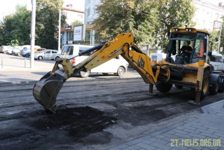 Триває капітальний ремонт вулиці Київської
