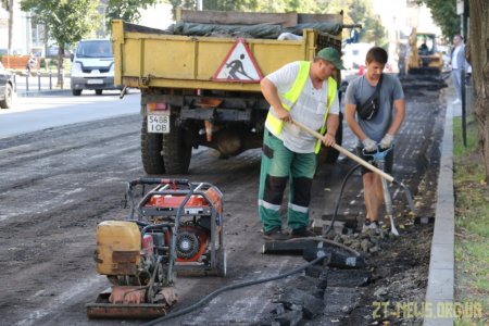 Триває капітальний ремонт вулиці Київської