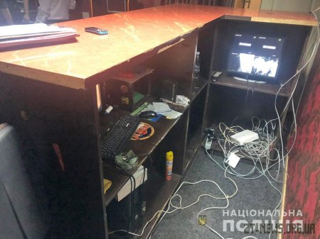 У ще одному райцентрі Житомирщини поліція закрила підпільний гральний зал