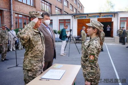 У Новограді-Волинському відкрили ліцей з посиленою військово-фізичною підготовкою