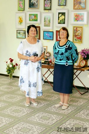До Міжнародного дня людей похилого віку у Житомирі відкрилась виставка «Барви душі»