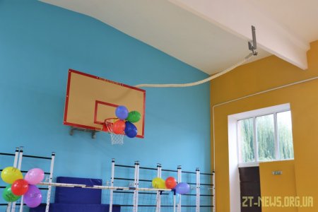 Футбольний майданчик зі штучним покриттям відкрили у житомирській школі №20