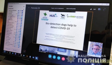 Житомирські кінологи вивчають досвід колег по використанню службових собак у протидії коронавірусу