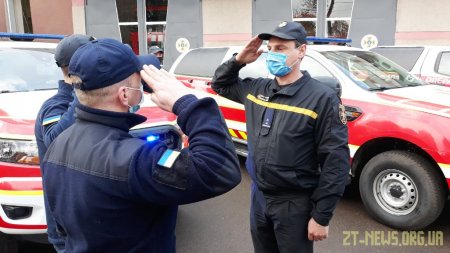 Чотири підрозділи ДСНС області отримали нову аварійно-рятувальну техніку