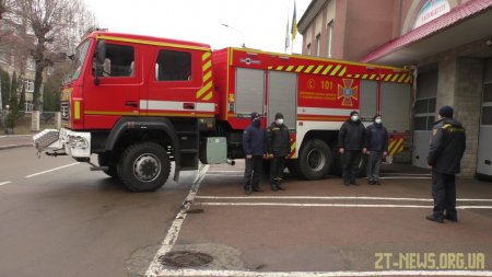 Рятувальники Житомирщини отримали сучасні пожежні автомобілі