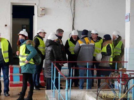 Депутати оглянули нові очисні споруди та обладнання Житомирводоканалу