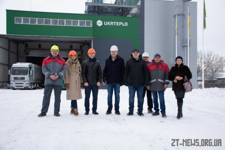 На Житомирщині відкрили нову ТЕС, що використовує місцеве паливо