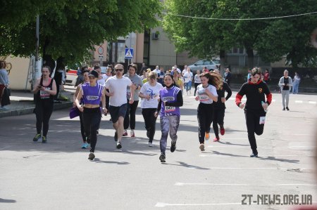 Вдруге у Житомирі відбувся благодійний пробіг «Біжу за життя»