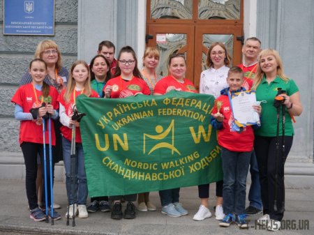 Житомиряни посіли призові місця у всеукраїнських змаганнях зі скандинавської ходьби