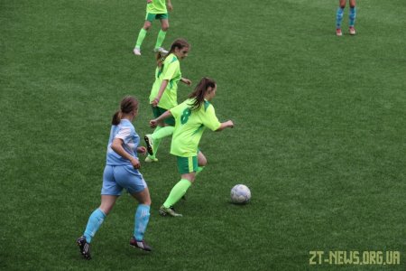 Житомирська дівоча команда з футболу дебютувала у Чемпіонаті України