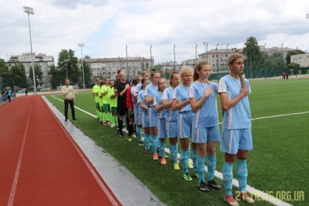 Житомирська дівоча команда з футболу дебютувала у Чемпіонаті України