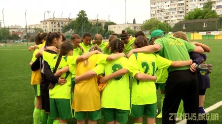 Футбольна команда дівчат житомирського "Полісся" поступилася команді з Тернопільської області
