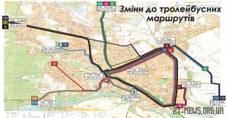 13 тролейбусних та 16 автобусних маршрутів передбачає нова мережа громадського транспорту у Житомирі