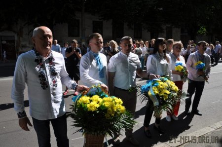25 річницю Конституції України відзначили у Житомирі
