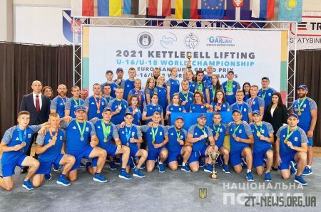 Поліцейський з Житомирщини здобув срібло на Кубку Європи з гирьового спорту