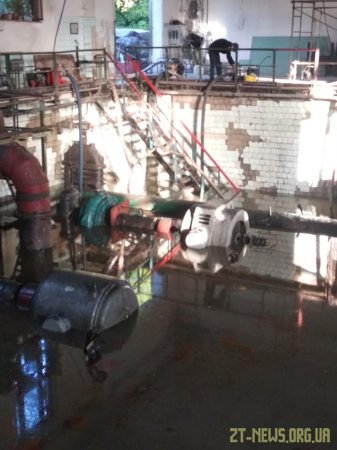 У Житомирі сталася аварія на головній каналізаційній насосній станції