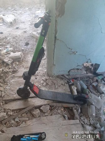 У Житомирі поліцейські охорони розшукали викрадений прокатний електросамокат