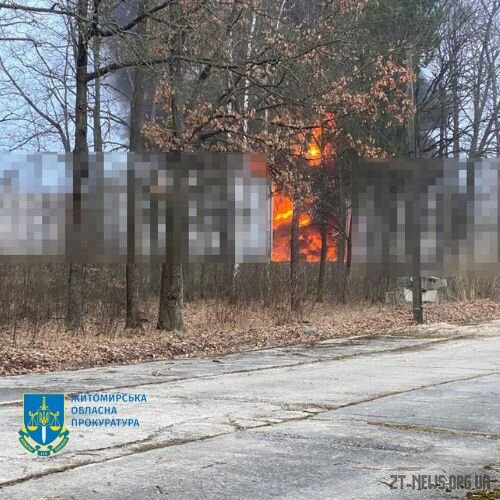 На Житомирщині внаслідок нічної атаки дронами пошкоджений житловий будинок та об’єкт інфраструктури