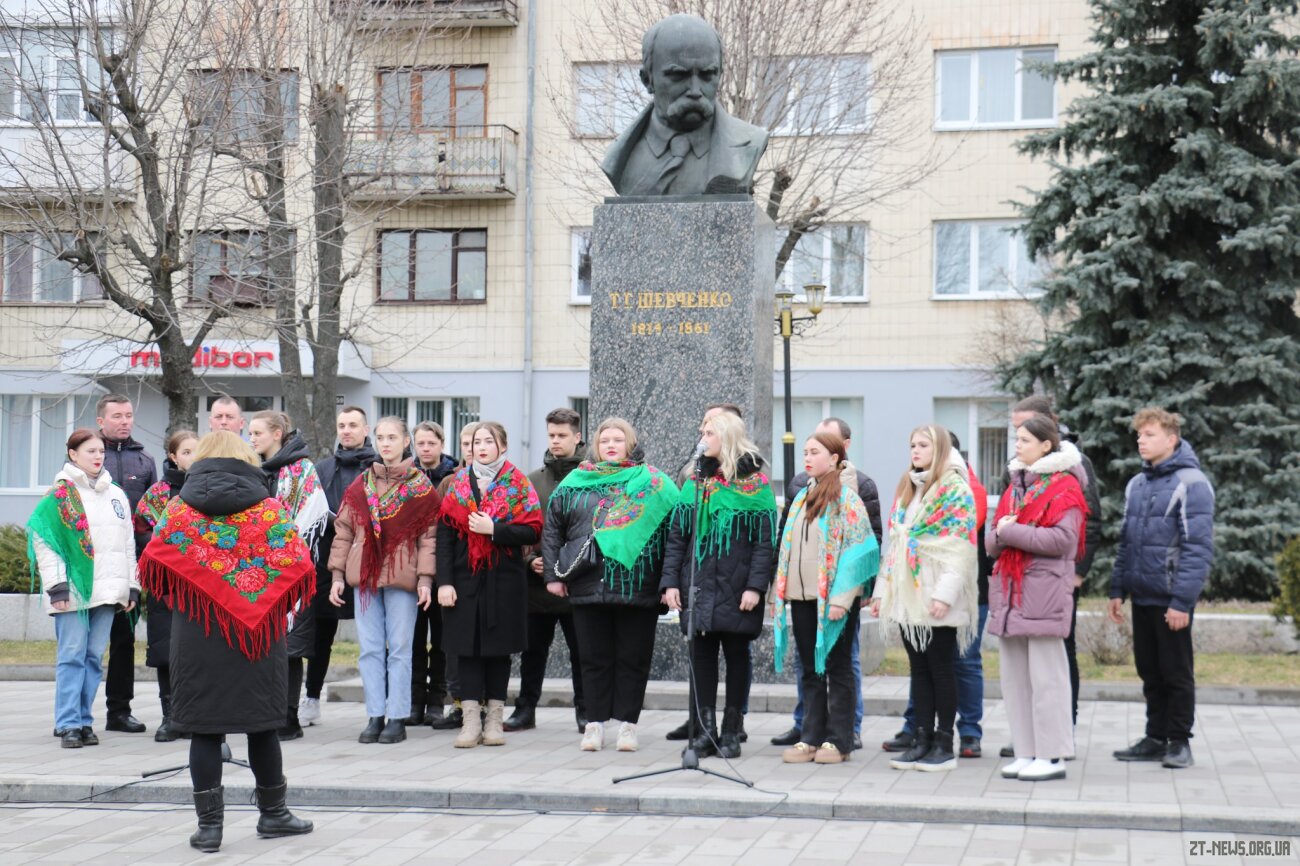 У Житомирі вшанували пам’ять Тараса Шевченка