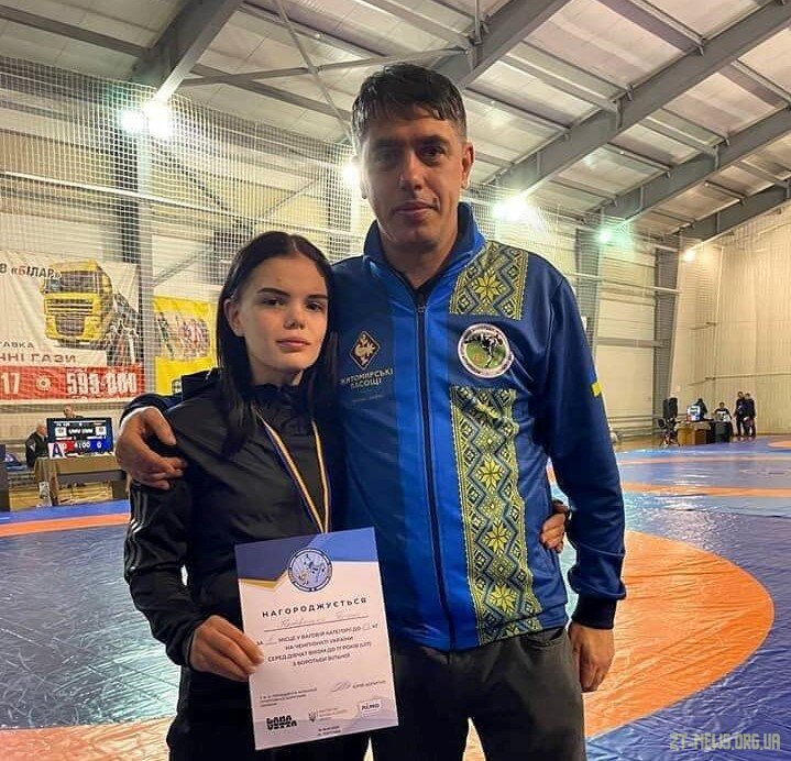 Діана Котвицька – срібна призерка чемпіонату України з вільної боротьби
