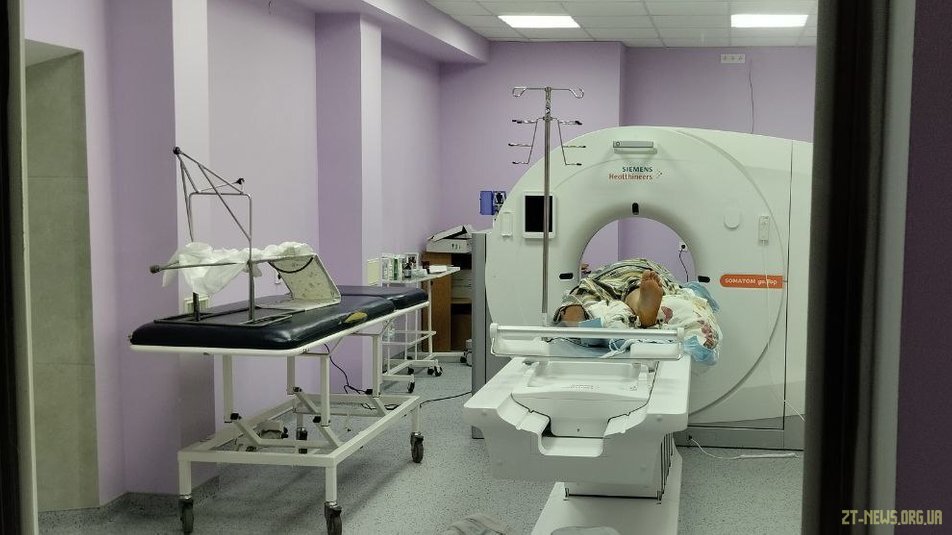 Новий комп'ютерний томограф випробовують в обласній лікарні