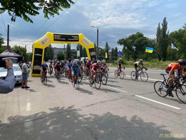 Спортсмени Житомирщини здобули золото на відкритому чемпіонаті України з велосипедного спорту на шосе