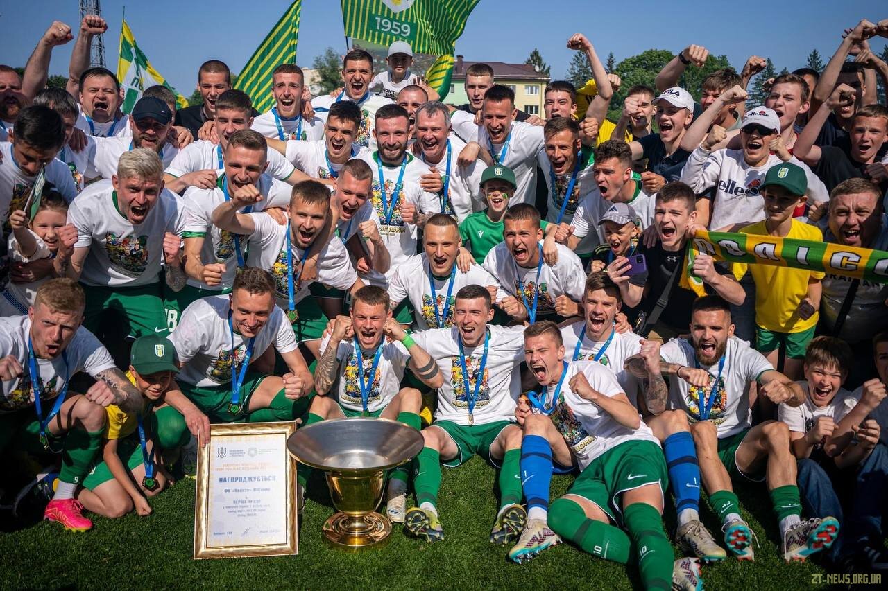 ФК «Полісся» став Чемпіоном Першої Ліги з футболу, обігравши «ЛНЗ» з рахунком 2:1