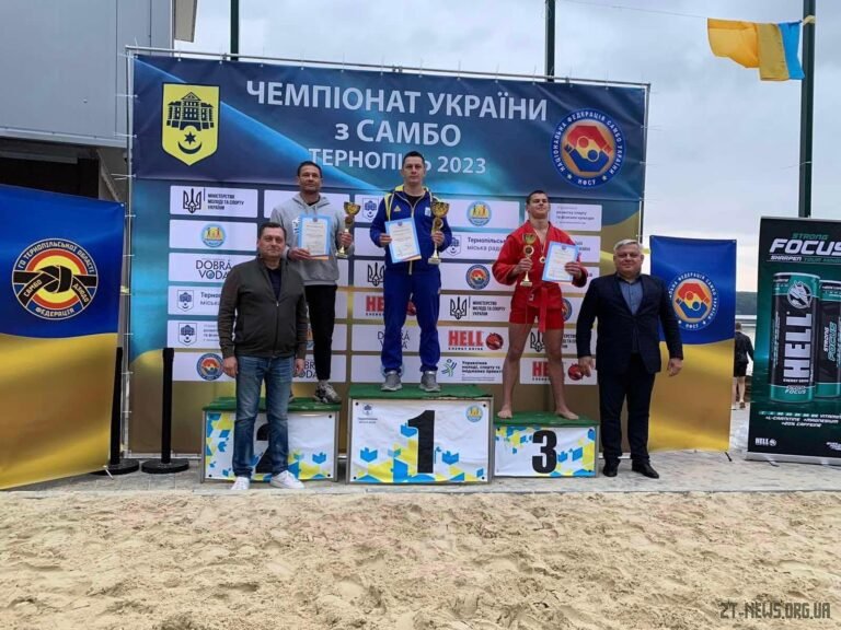 Спортсмени Житомирщини здобули низку нагород на Чемпіонаті України з пляжного самбо