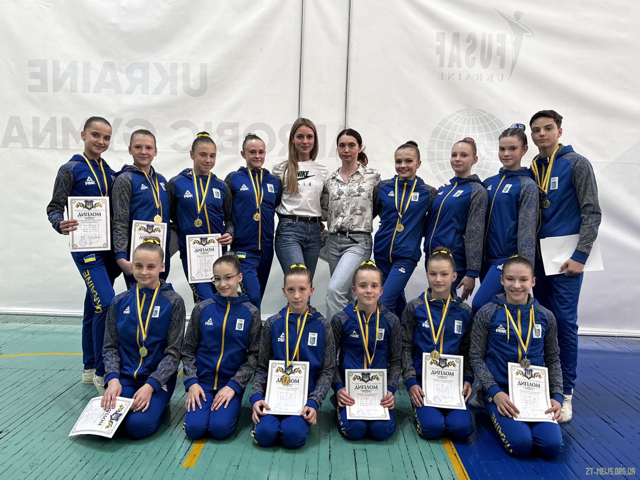 Житомиряни посіли призові місця на чемпіонаті України зі спортивної аеробіки
