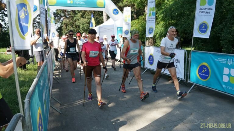 У Житомирі відбувся забіг «Здорова Україна», участь у якому взяли більше 200 спортсменів
