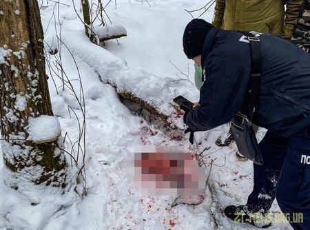 На Житомирщині затримали браконьєра: в чоловіка виявили рушницю з прицілом та впольовану козулю